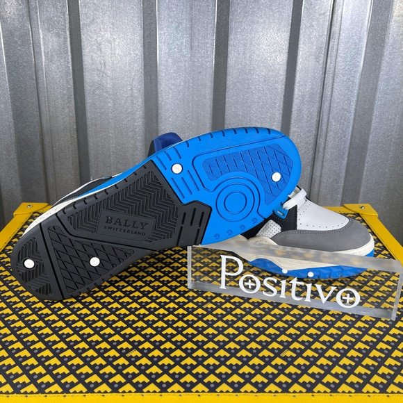 Bally Kuba Electric Leather Low Top Sneakers US 7 - Picture 6 of 6